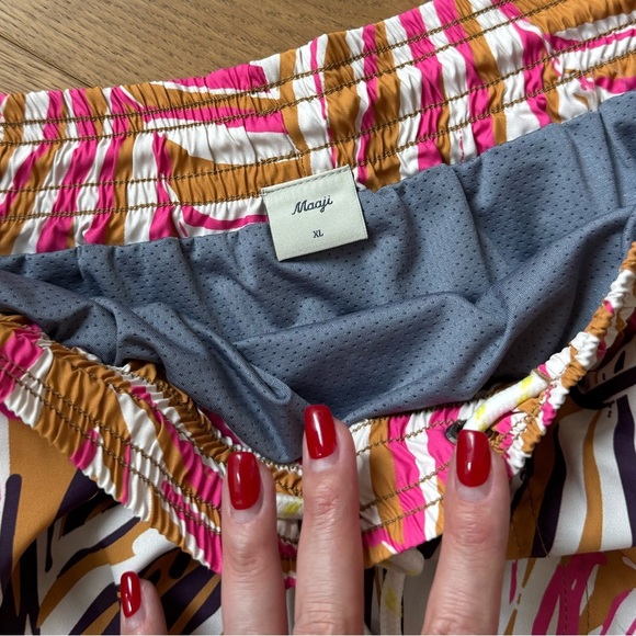 Maaji Caramel Foliage Sailor Sporty Swim Trunk - Men’s XL - NWT - Picture 5 of 7